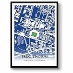 Analyse und Vergleich von Fußballtrikots: Das legendäre Ibrox-Stadion im Fokus